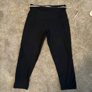 X by gottex black leggings